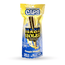Load image into Gallery viewer, Indica - Cookie Monster Caps By Good Morels Hash Holes THC Pre Rolls 2gm 2ct
