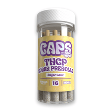 Load image into Gallery viewer, Indica - Sugar Cake Caps Good Morels THCP Sugar Pre Rolls 1GM 5CT
