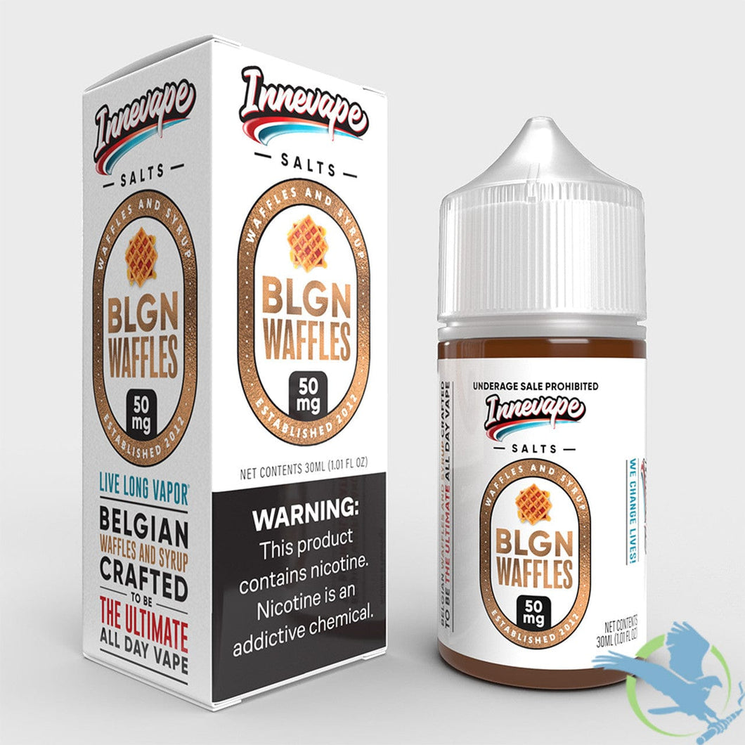 BLGN Waffles Innevape Salts Nicotine Salt E-Liquid 30ml