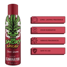 Cargar imagen en el visor de la galería, Jazz Queen Smoxy Spray Odor Eliminator 6.9oz
