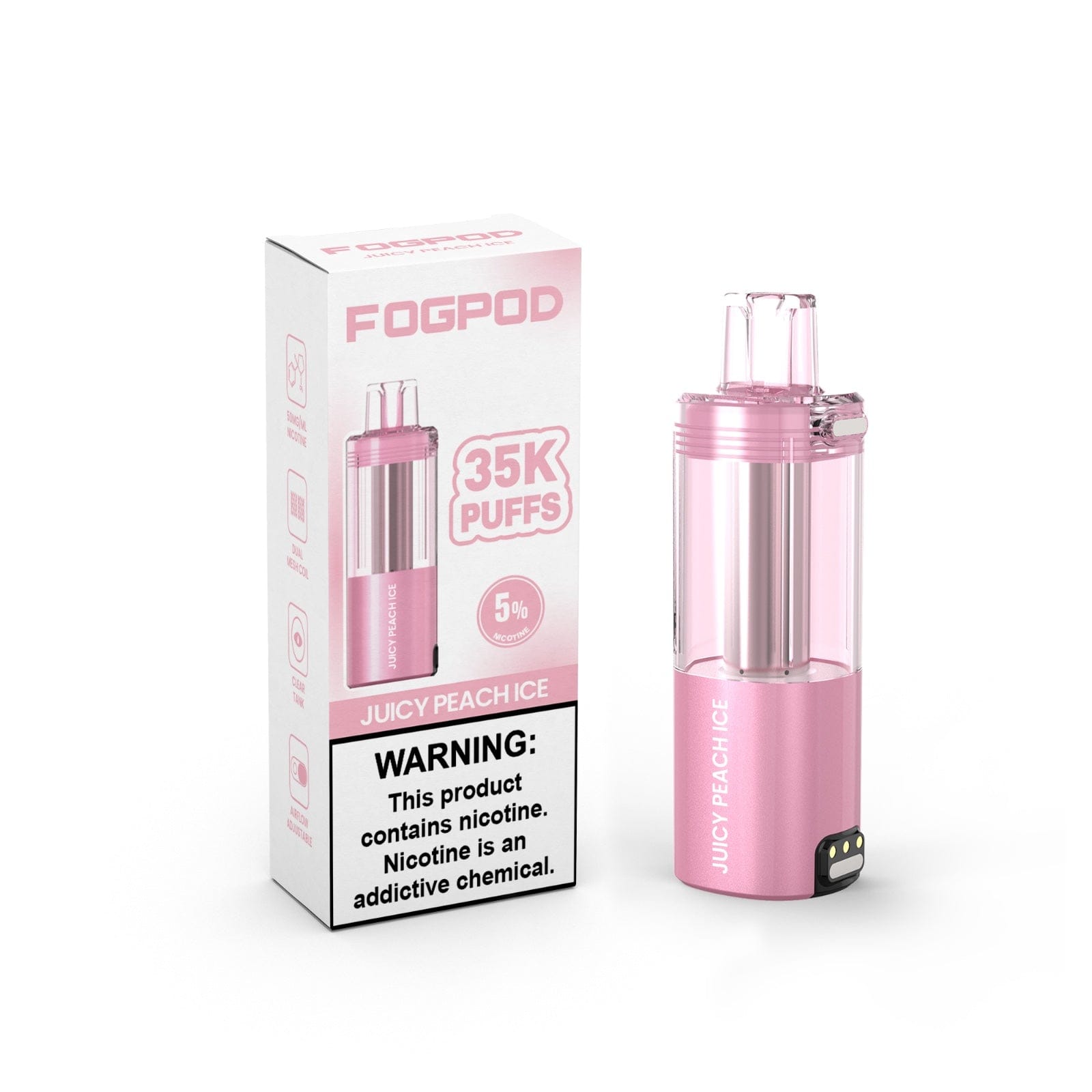 pink vape disposable BC5000 Pink & Blue Lemonade Disposable Vape main image 1