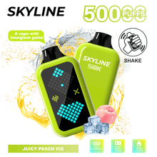 Load image into Gallery viewer, Juicy Peach Ice Skyline 50000 Disposable
