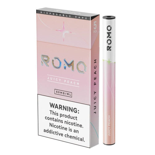 Juicy Peach Romo Disposable 5Pk