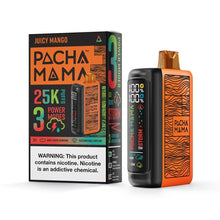 Load image into Gallery viewer, Juicy Mango Pacha Mama Vape 25K Disposable
