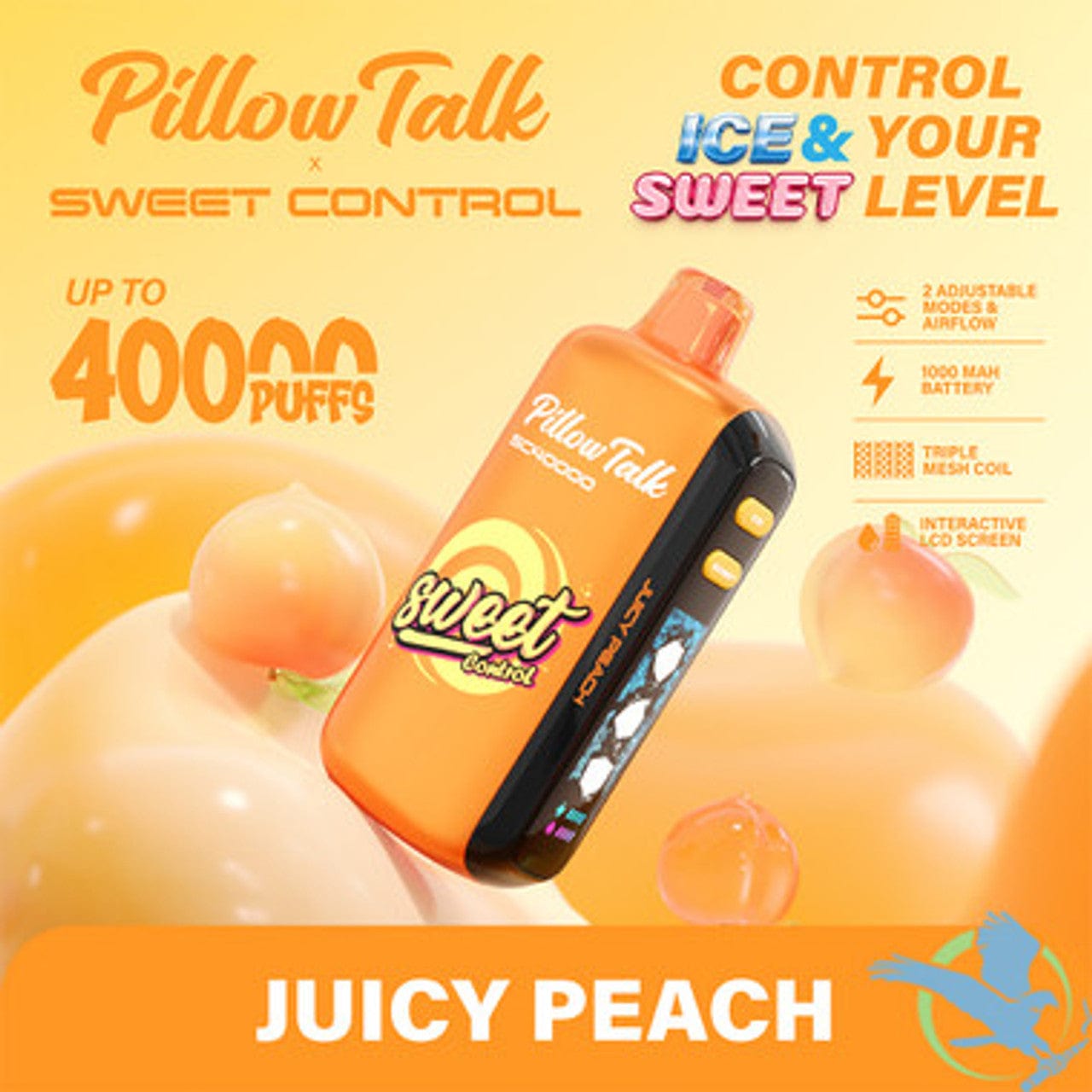 Pillow Talk Sweet Control Vape Disposable 40k Puffs Pillow Talk Sweet Control Vape Disposable 40k Puffs