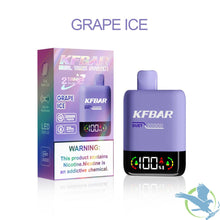 Load image into Gallery viewer, Grape Ice KFBAR DUET 20K Disposable Device
