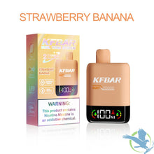 Load image into Gallery viewer, Strawberry Banana KFBAR DUET 20K Disposable Device
