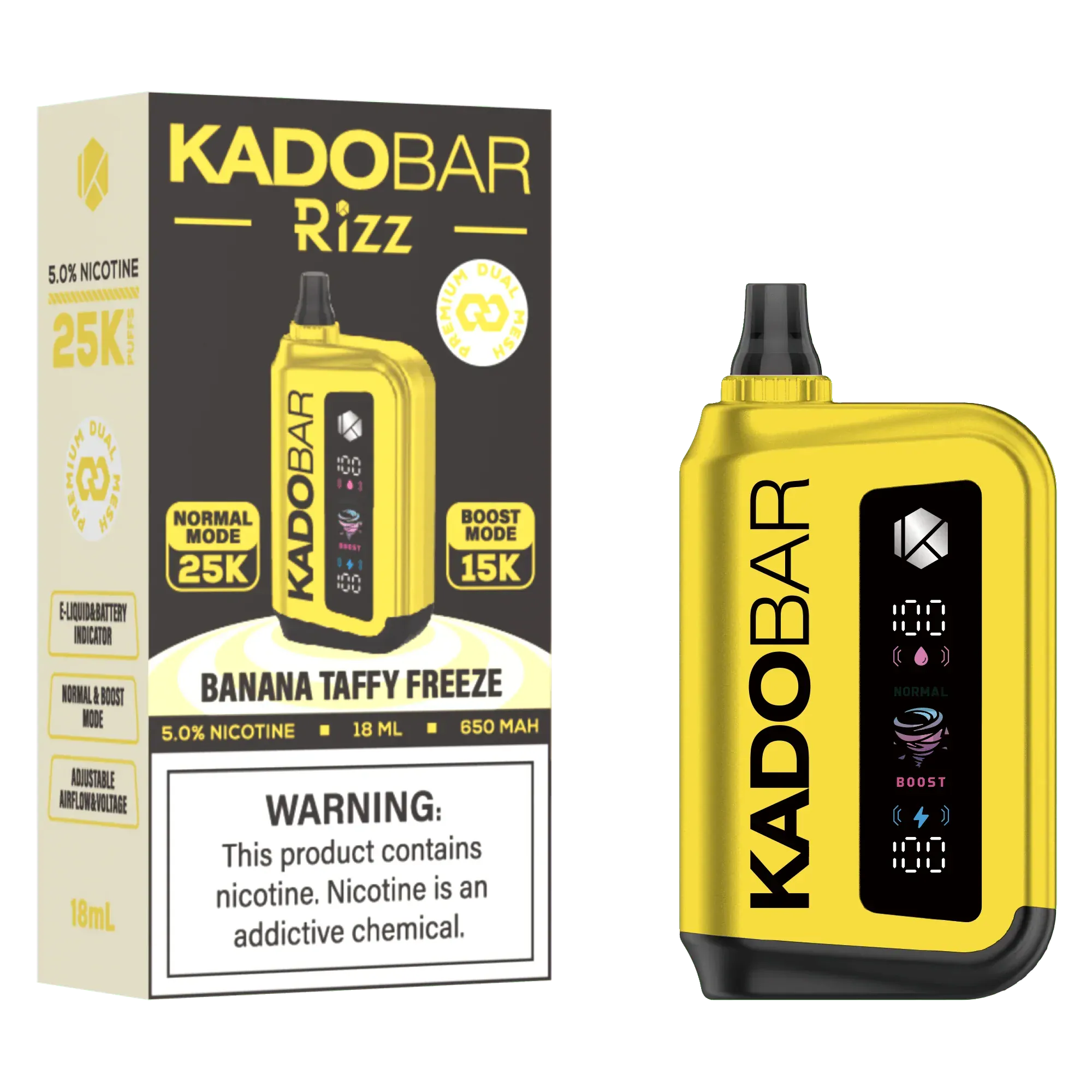 Kado Bar NI40000 Dessert Edition Disposable Vape 1 Pack
