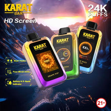 Load image into Gallery viewer, Karat Bar Disposable Vape 24000 24K
