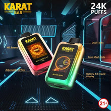 Load image into Gallery viewer, Karat Bar Disposable Vape 24000 24K

