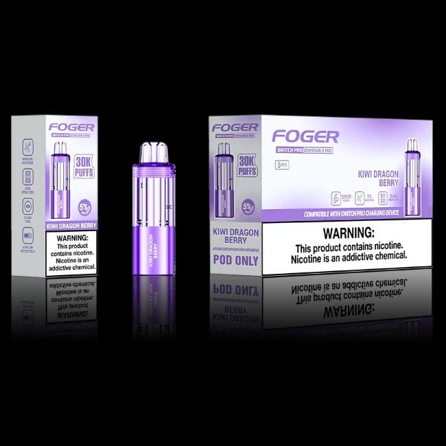 Kiwi Dragon Berry Vape Fogger Flavor Foger Switch Pro 30K Puffs Disposable Pod Foger Switch Pro Kiwi Dragon Berry Vape Fogger Flavor Foger Switch Pro 30K Puffs Disposable Pod Foger Switch Pro