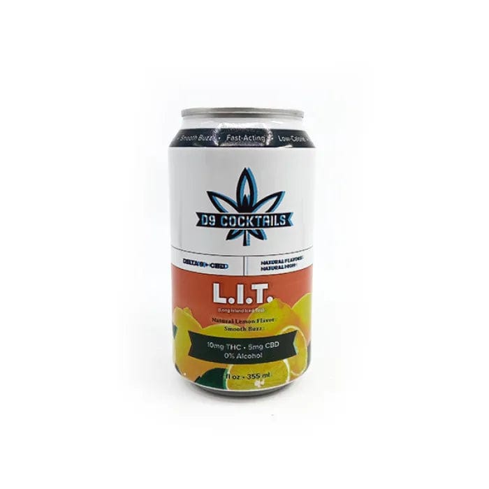 L.I.T. D9 Cocktails D9 CBD 12oz