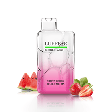 Cargar imagen en el visor de la galería, Strawberry Watermelon Luffbar Bubble 6000 Puffs Disposable Vape
