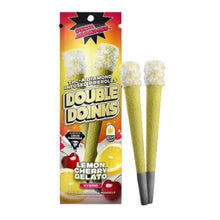 Load image into Gallery viewer, Lemon Cherry Gelato - Hybrid Delta Munchies Double Doinks THCA Pre Roll 1.5 Gram
