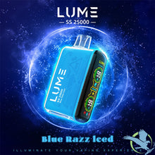 Load image into Gallery viewer, Blue Razz Iced Lume SS 25000 Disposable Vape Device
