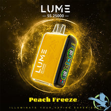 Load image into Gallery viewer, Peach Freeze Lume SS 25000 Disposable Vape Device
