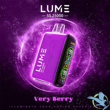 Load image into Gallery viewer, Verry Berry Lume SS 25000 Disposable Vape Device
