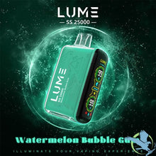 Load image into Gallery viewer, Watermelon Bubble Gum Lume SS 25000 Disposable Vape Device
