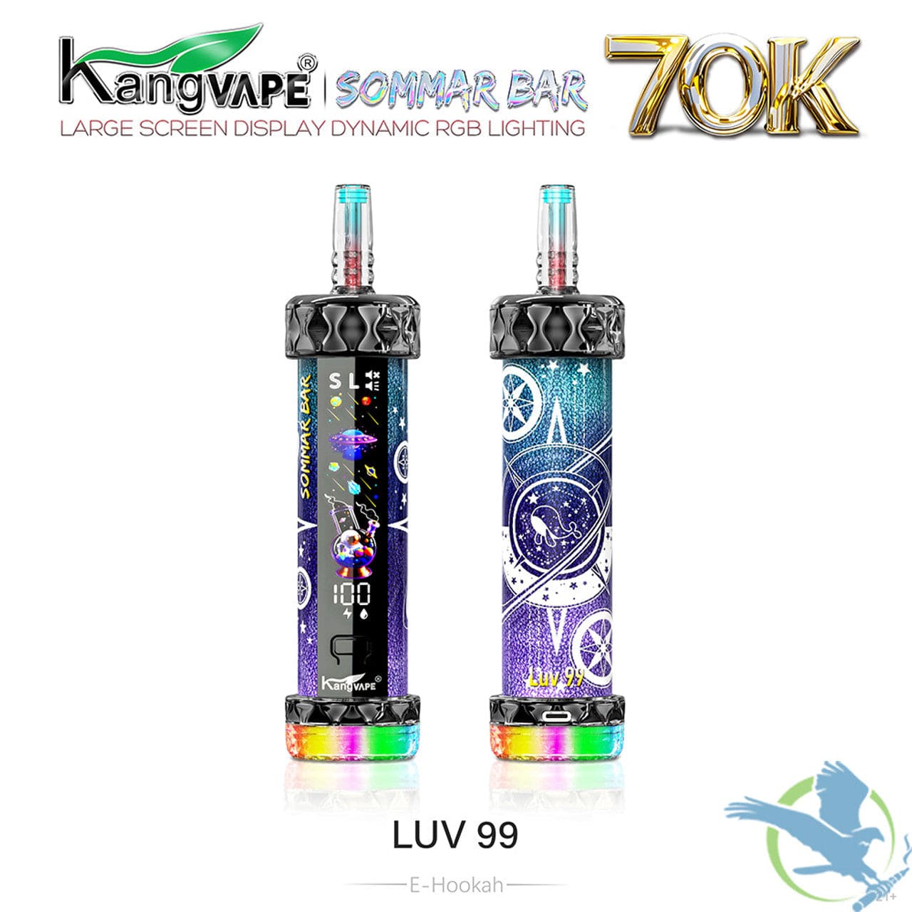 Order Kangvape Sommar Bar E Hookah Disposable 70K