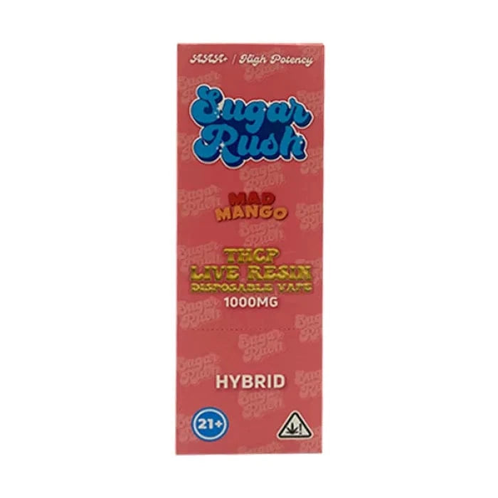 Sugar Rush Vape Disposable LR THCP 1 Gram Sugar Rush Vape Disposable LR THCP 1 Gram