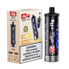 Cargar imagen en el visor de la galería, Mango Freeze (Kit) Vfly hookah disposable kit 40K
