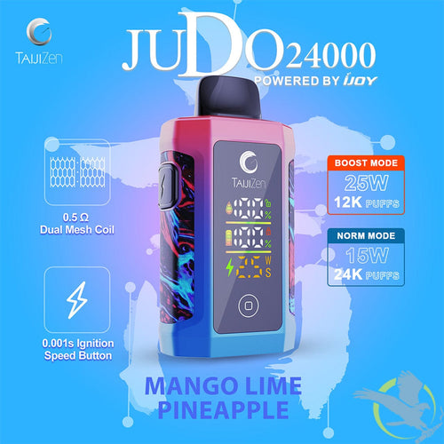 Mango Lime Pineapple TaijiZen Judo IJoy 24K Disposable Vape
