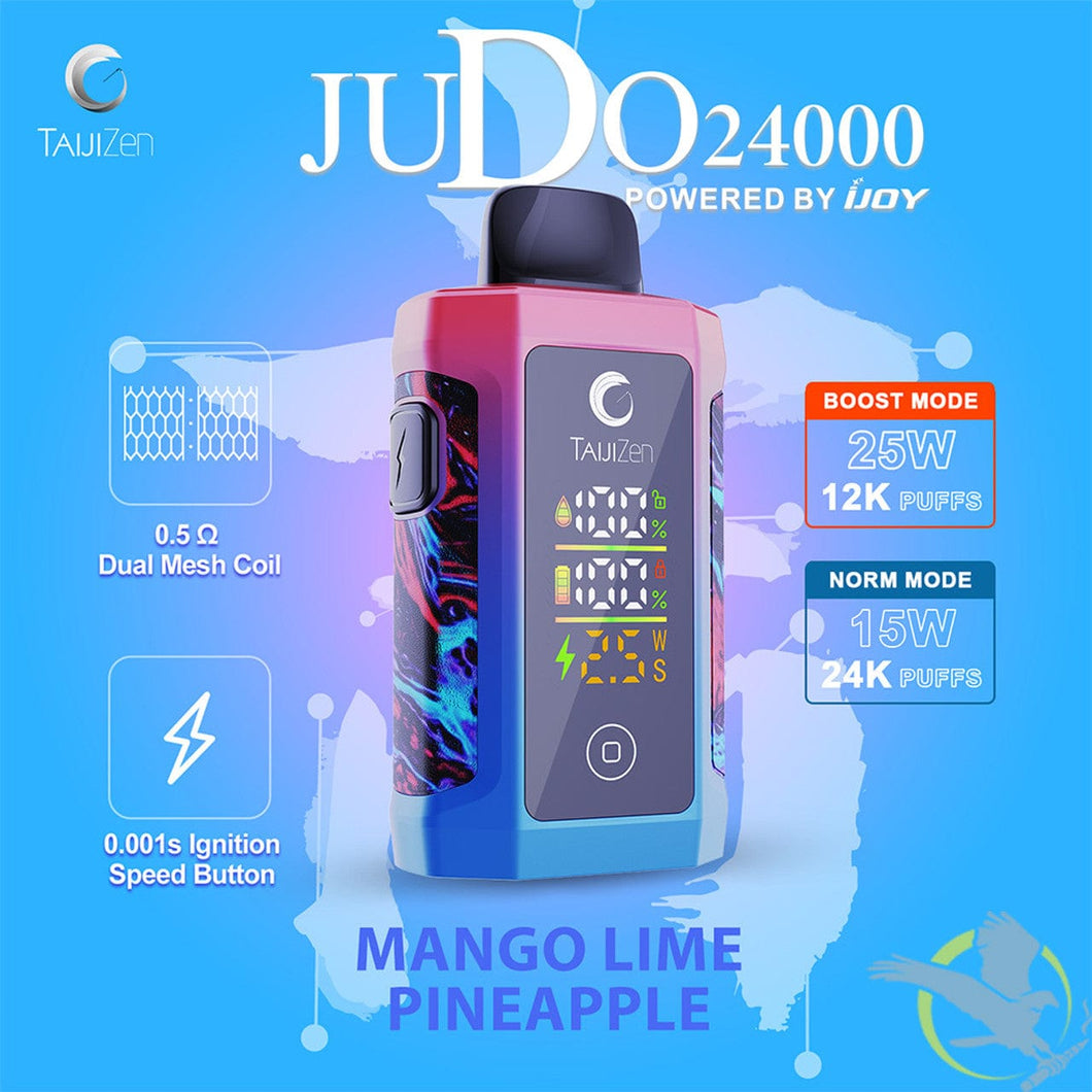 Mango Lime Pineapple TaijiZen Judo IJoy 24K Disposable Vape