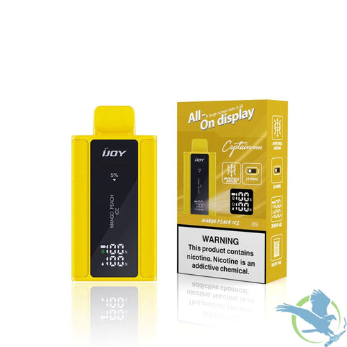 Mango Peach Ice iJoy Captain 10000 Disposable Vape