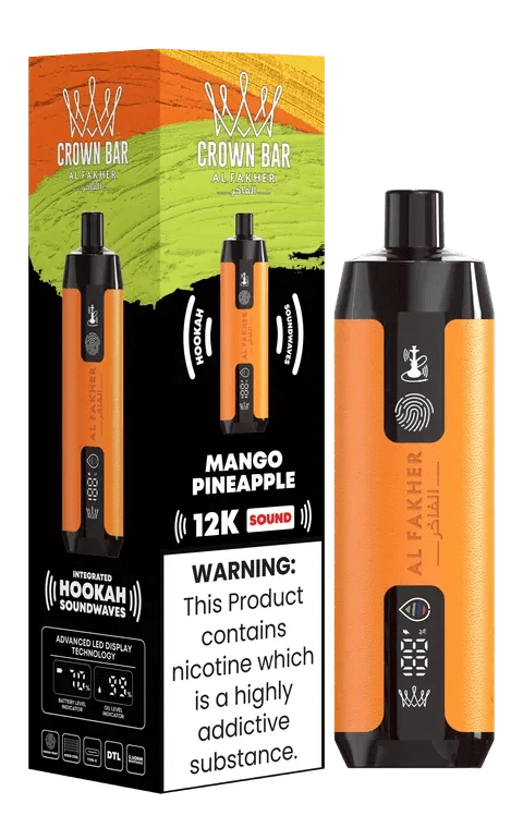 elfbar elfa master akku 5-Pack] Al Fakher Crown Bar Force MAX 50K Disposable $84.99