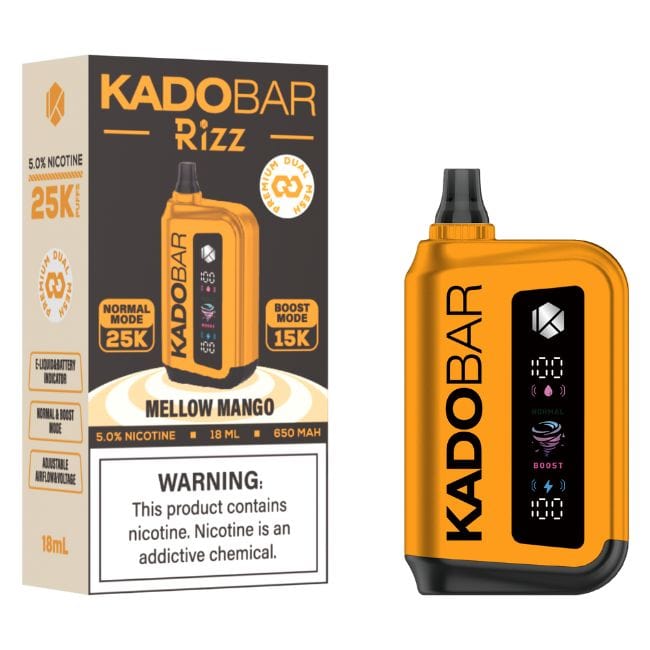 Kado Bar Rizz 25K Disposable Vape Puffs Kado Bar Rizz 25K Disposable Vape Puffs