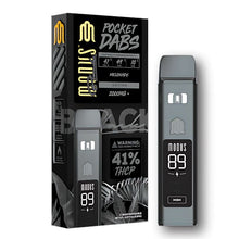 Load image into Gallery viewer, Melonade Sativa Modus Black Pocket Dabs Disposable 41 THCP
