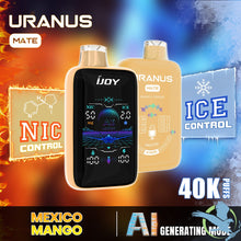 Cargar imagen en el visor de la galería, Mexico Mango Ijoy Uranus Mate 40K Disposable Vape 40,000 Puffs
