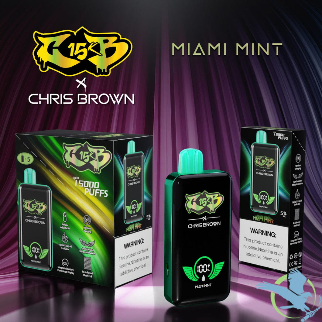 Miami Mint CB15K x Chris Brown Disposable Vape 15000