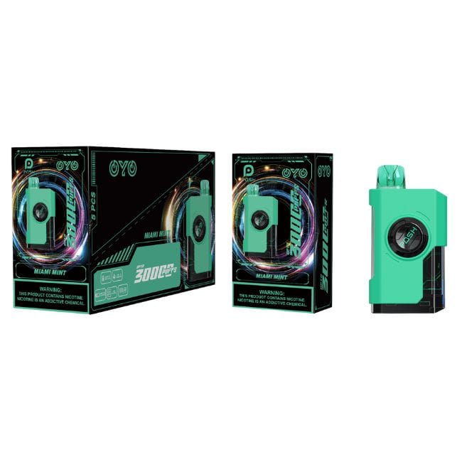 Miami Mint Posh Oyo Disposable Vape 30K 30000 Puffs