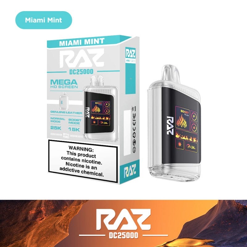Miami Mint Raz DC25000 Puff Disposable Vape