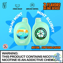 Load image into Gallery viewer, Miami Mint / Mint Slushy UT Disposable Vape 50K
