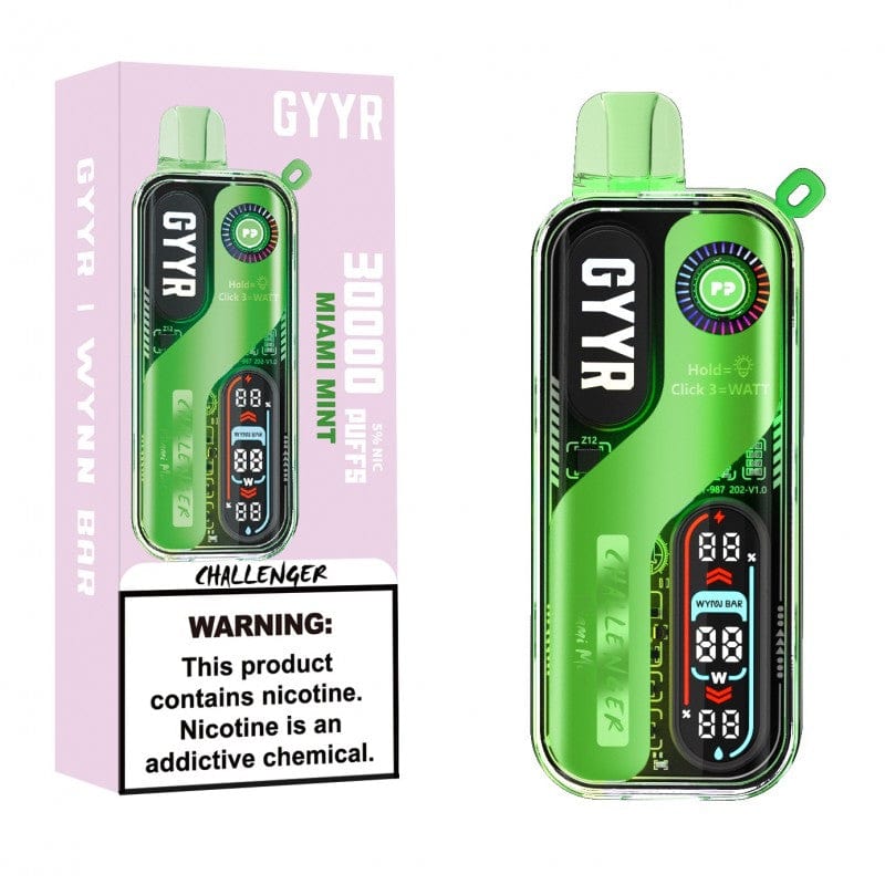 Miami Mint Wynnn Bar x Gyyrr Challenger 30000 Disposable Vape