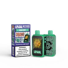 Cargar imagen en el visor de la galería, Miami Mint (Steampunk Edition) Losgal Mc25000 disposable vape
