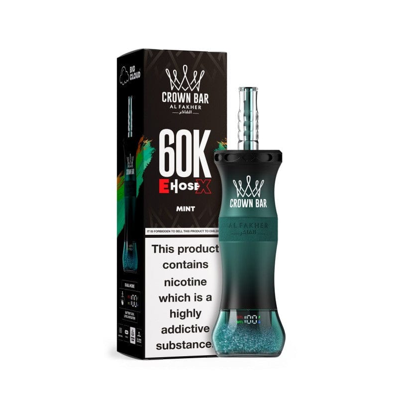 dhose bar vape Buy Al Fakher Crown Bar 60K E-Hose X Disposable 6mg