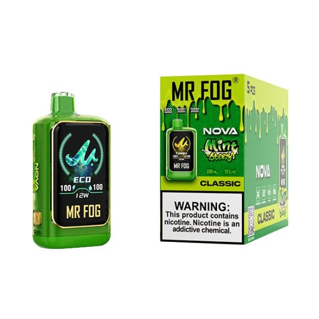 Mr Fog Nova Mint Steezy 25K Disposable Vape