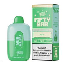 Cargar imagen en el visor de la galería, Mint - 6500 Puffs Fifty Bar V2 20000 Disposable
