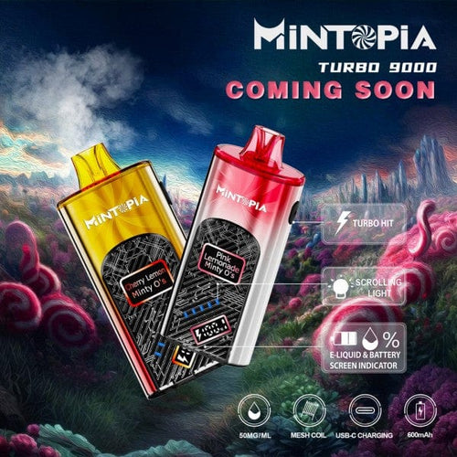 Pink Lemonade Minty O's MINTOPIA TURBO 9000 Disposable