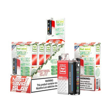 Load image into Gallery viewer, Minty Swirl Slay (Virgo IV) (Christmas Edition) Pod Juice Oxbar Magic Maze 2 30K Disposable Vape
