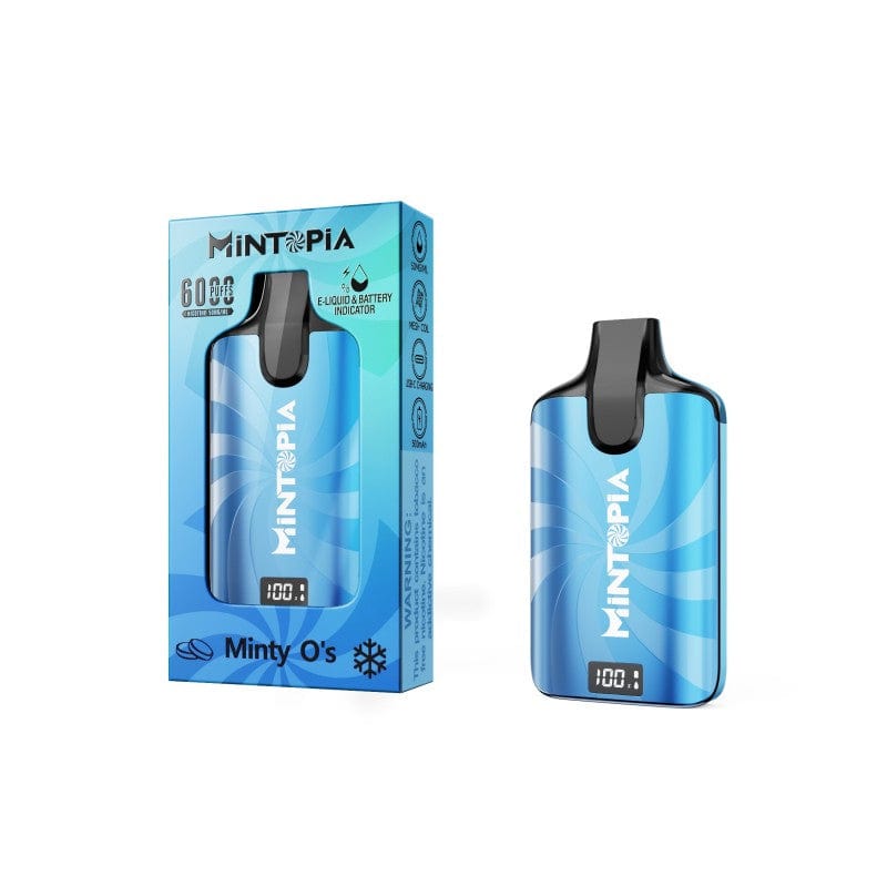 Minty O's (Back in Stock) LIMITED QUANTITY Mintopia 6000 Vape