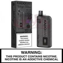 Cargar imagen en el visor de la galería, Night Crawler Kado Bar - Vintage Edition 20000 Puff Disposable Vape
