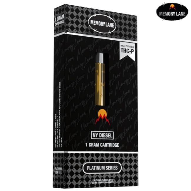 Ny Diesel Sativa Memory Lane Platinum Series Cart THCP 1 GM