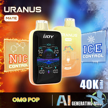 Cargar imagen en el visor de la galería, OMG Pop Ijoy Uranus Mate 40K Disposable Vape 40,000 Puffs
