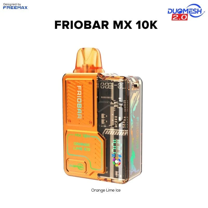 Orange Lime Ice FRIOBAR MX 10K Disposable Vape