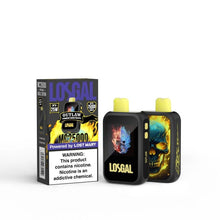 Cargar imagen en el visor de la galería, Outlaw (Strawberry Orange Pineapple) (Skull Edition) Losgal Mc25000 disposable vape
