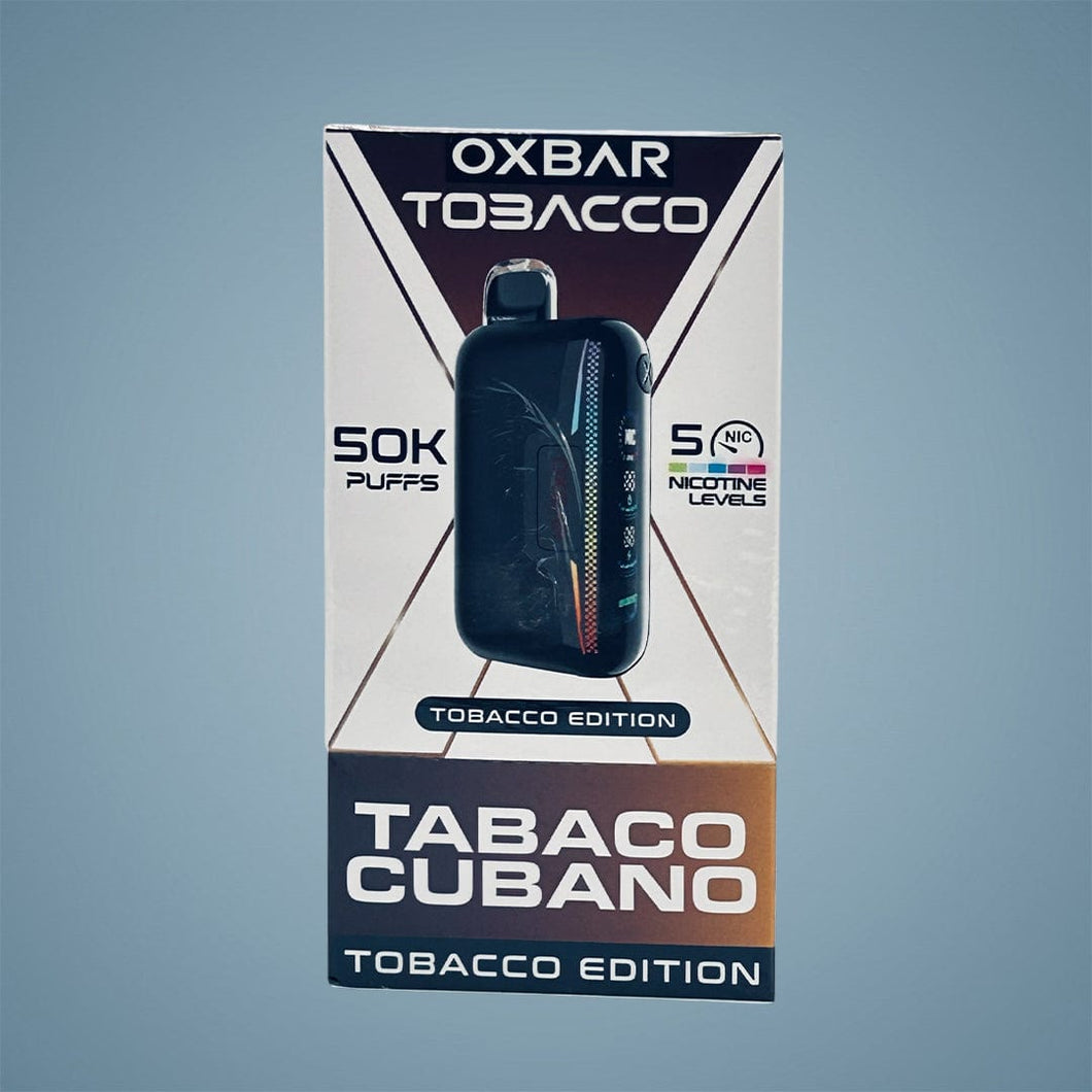 Tobacco Cubano Oxbar Astro Maze 50K Vape Disposable 50000 Puffs